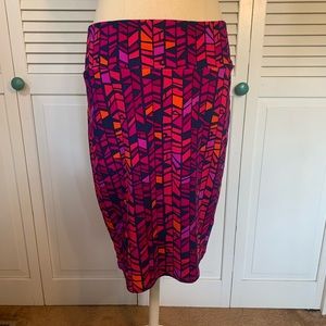 Pink Geometric Cassie Skirt